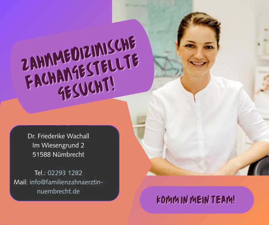 ZFA – zahnmedizinische Fachangestellte zur Assistenz am Patienten